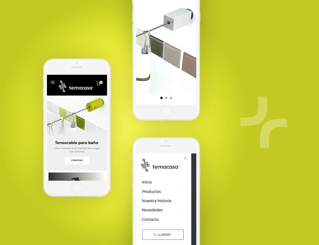 Diseño a medida tienda online